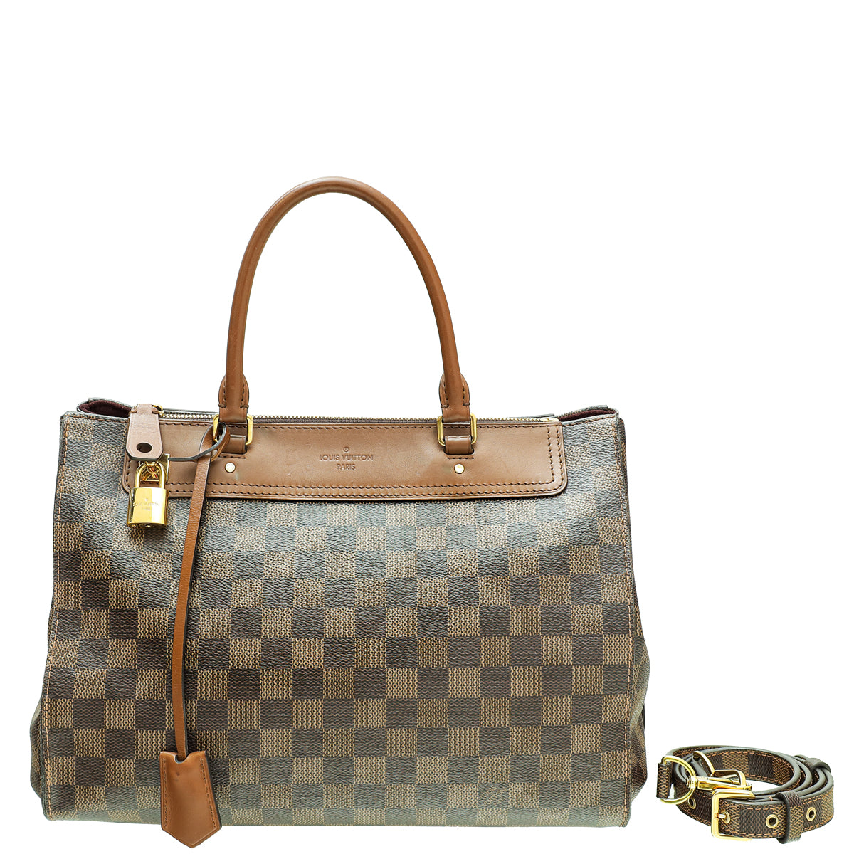 Louis Vuitton Ebene Brown Greenwich Bag