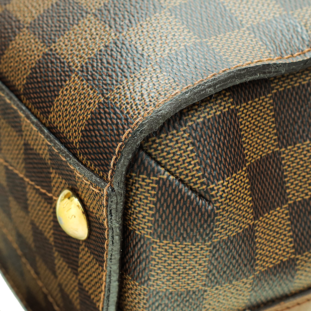 Louis Vuitton Ebene Brown Greenwich Bag – The Closet