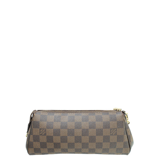 Louis Vuitton Damier Ebene Eva Clutch - Brown Crossbody Bags