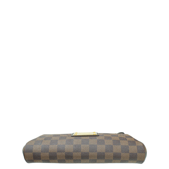 LOUIS VUITTON Damier Ebene Eva Clutch 1197207