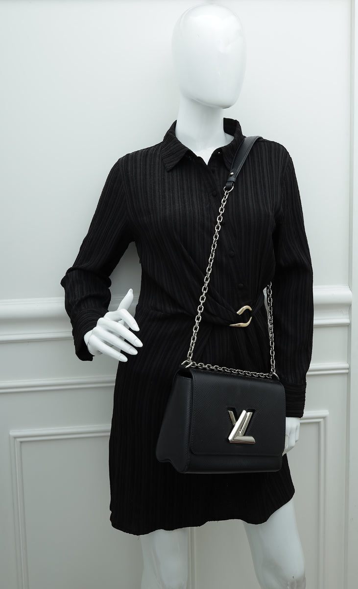 Louis Vuitton Black Twist MM Bag