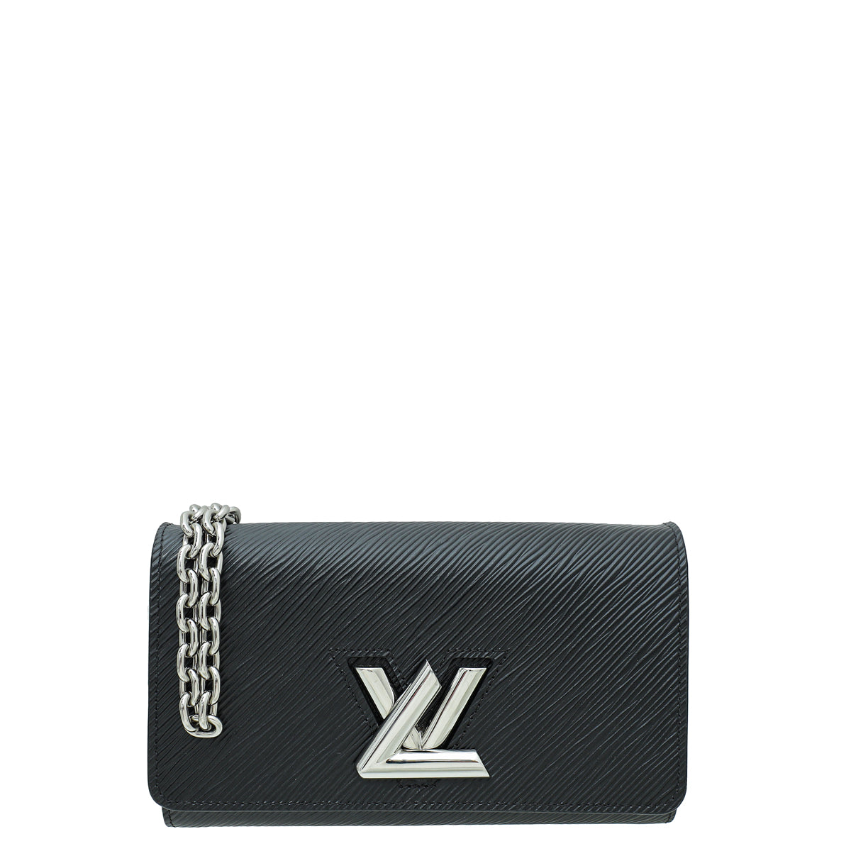 Louis Vuitton Black Twist Wallet on Chain-Louis Vuitton-THE CLOSET