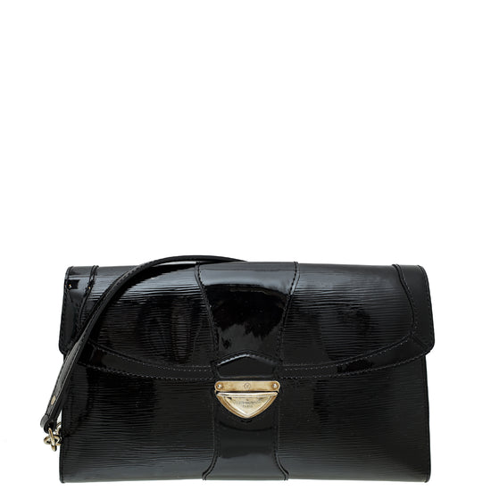 Louis Vuitton Louis Vuitton Lena Black Epi Leather Clutch Bag