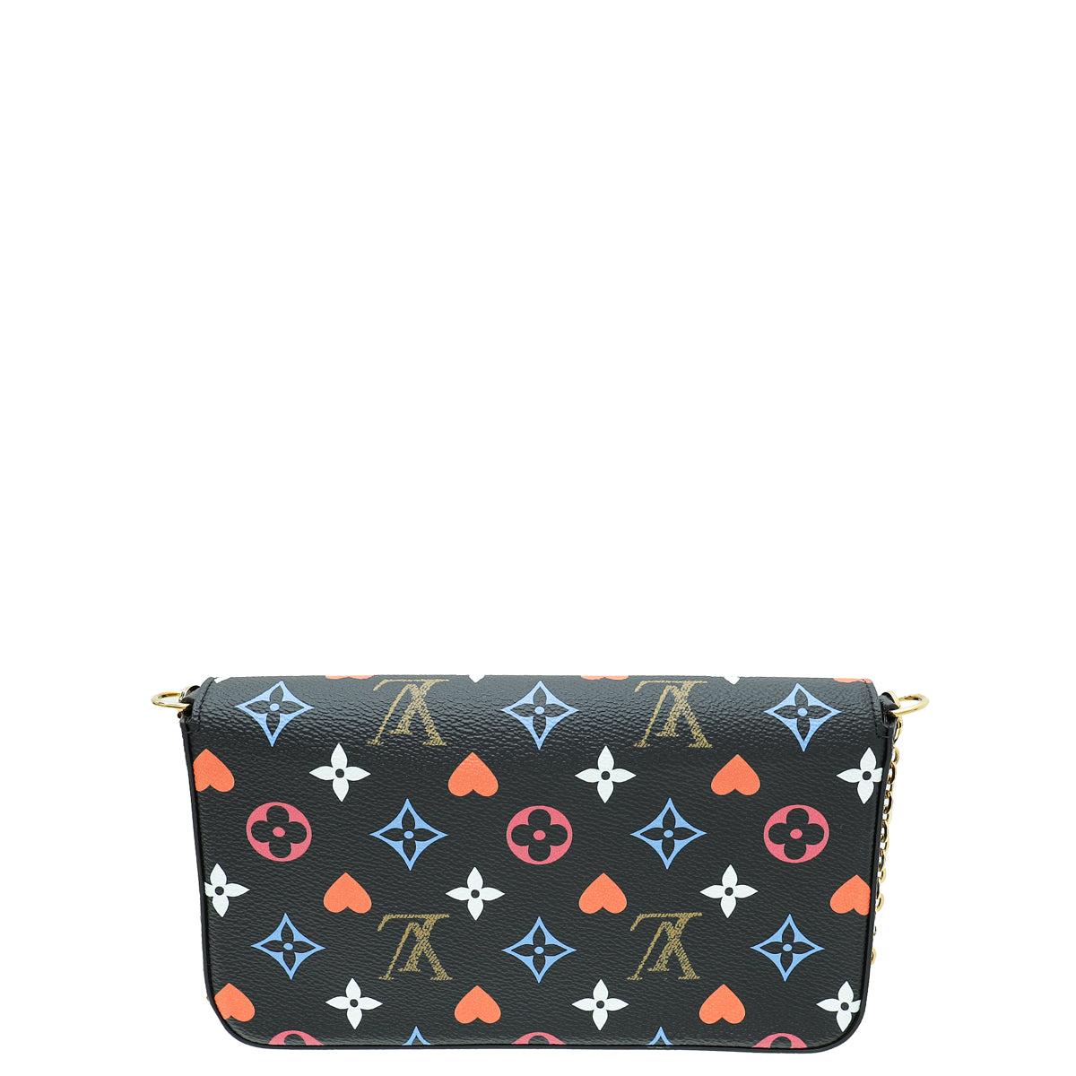 Louis Vuitton Black Multicolor Game On Felicie Pochette-Louis Vuitton-THE CLOSET