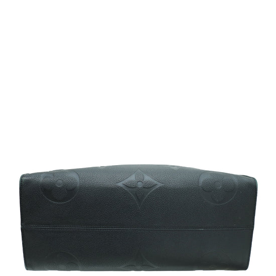 Louis Vuitton Black Monogram Empreinte Onthego GM Bag
