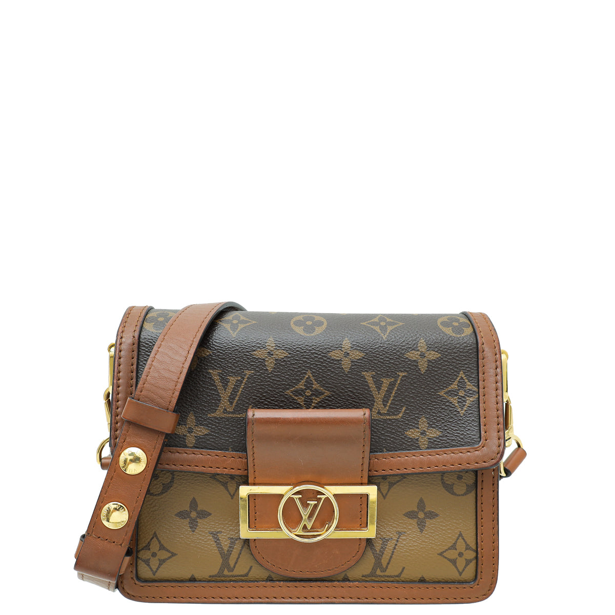 Louis Vuitton Monogram Reverse Dauphine Mini Bag-Louis Vuitton-THE CLOSET