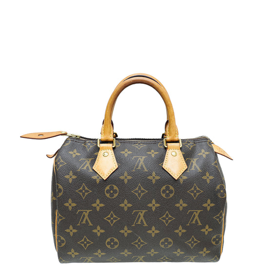 Louis Vuitton Speedy 30 Monogram Canvas Handbag with dust bag in Box