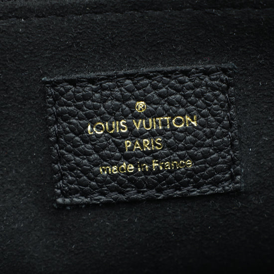 LOUIS VUITTON VAVIN MM HANDBAG IN BLACK MONOGRAM EMPREINTE LEATHER HAND BAG  ref.699658 - Joli Closet
