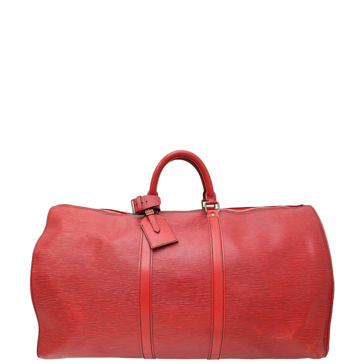 Louis Vuitton Red Epi Keepall 55