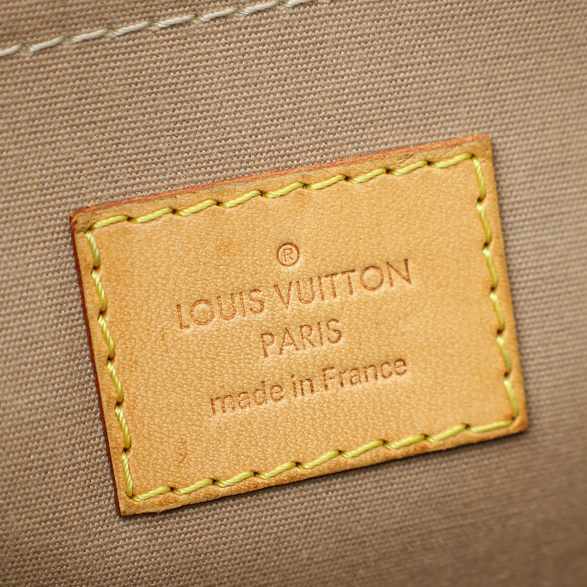 Louis Vuitton Beige Poudre Monogram Vernis  Mirada Bag