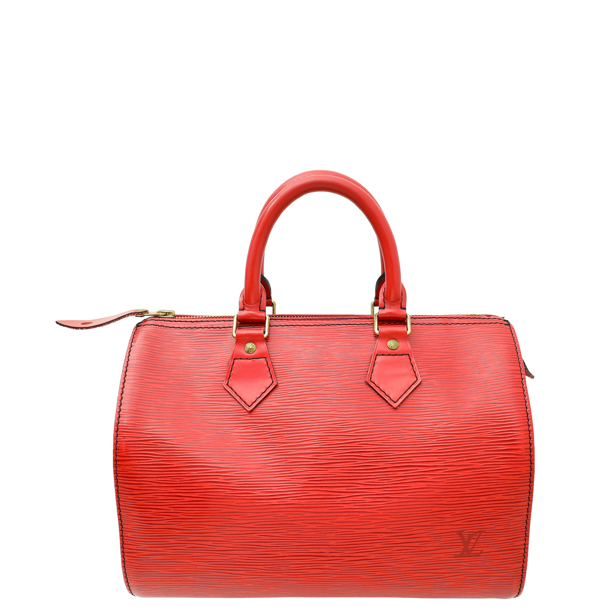 Louis Vuitton Red Speedy 25 Bag-Louis Vuitton-THE CLOSET