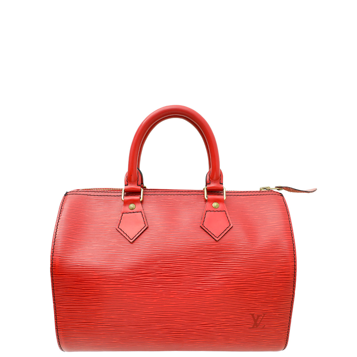 Louis Vuitton Red Speedy 25 Bag-Louis Vuitton-THE CLOSET
