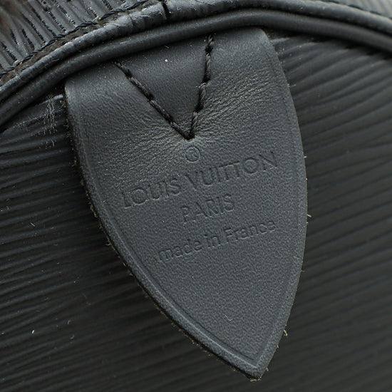 Louis Vuitton Black Keepall 45 Bag