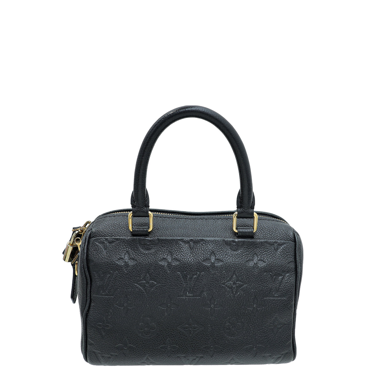 Louis Vuitton Noir Monogram Empreinte Speedy Bandouliere 20 Bag-Louis Vuitton-THE CLOSET