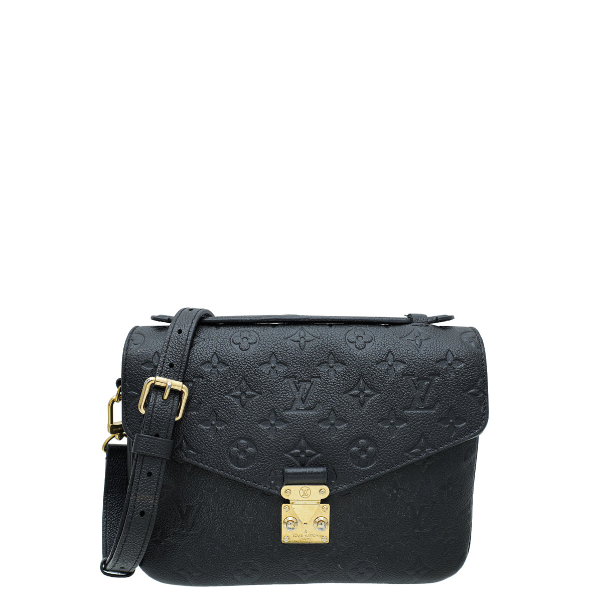Louis Vuitton Noir Monogram Empreinte Pochette Metis Bag-Louis Vuitton-THE CLOSET