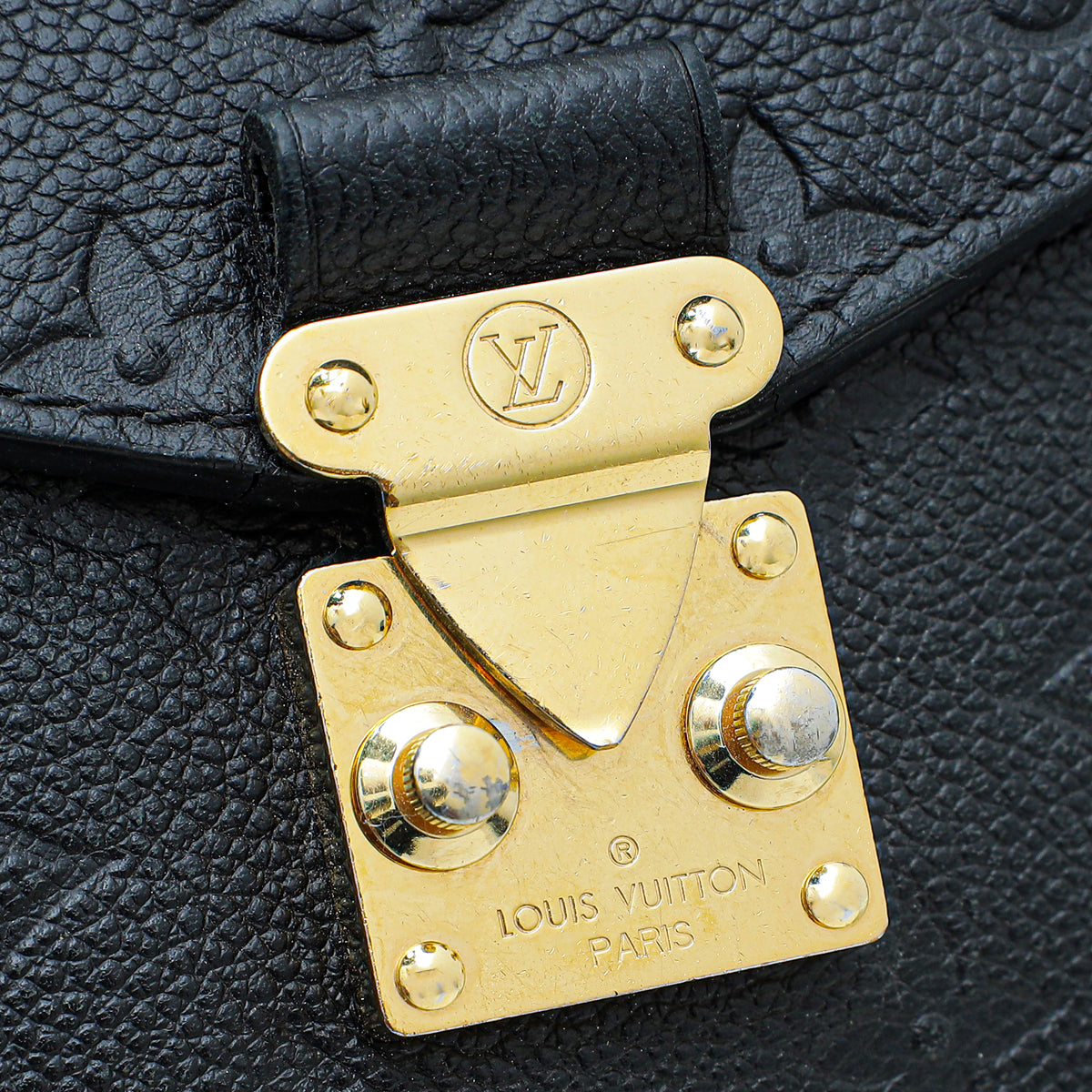 Louis Vuitton Noir Monogram Empreinte Pochette Metis Bag – The Closet