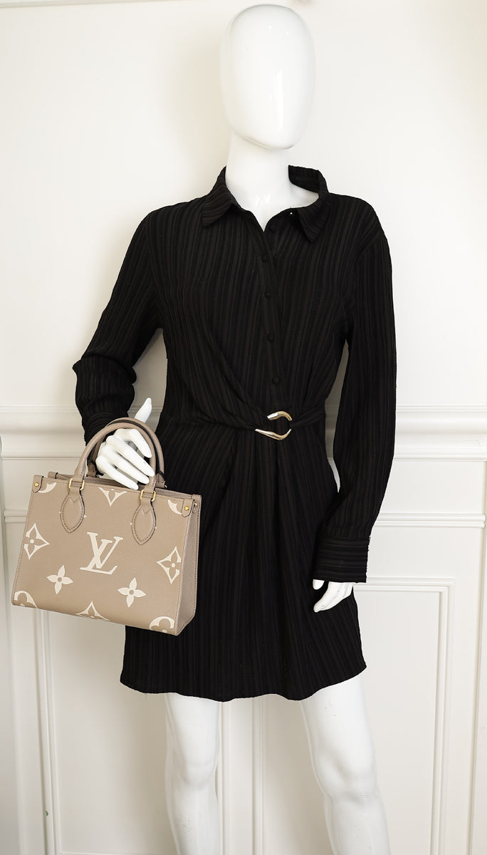 Louis Vuitton Bicolor Monogram Empreinte Onthego PM Bag-Louis Vuitton-THE CLOSET