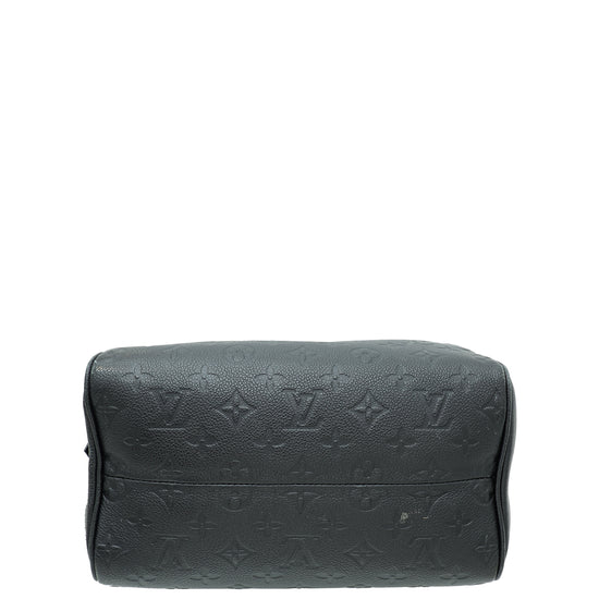 Louis Vuitton Noir Monogram Monogram Empreinte Speedy 25 bag – The Closet