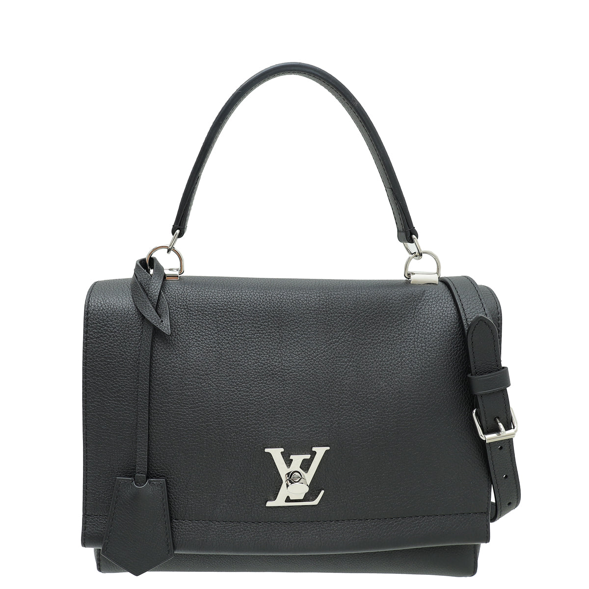 Louis Vuitton Black Lockme II Top Handle Bag-Louis Vuitton-THE CLOSET