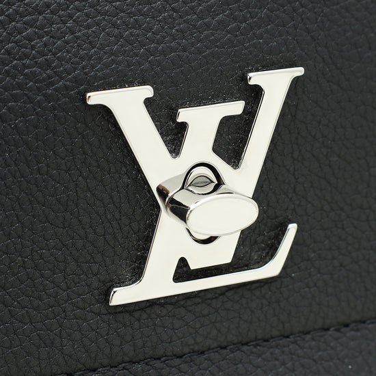 Louis Vuitton Black Lockme II Top Handle Bag