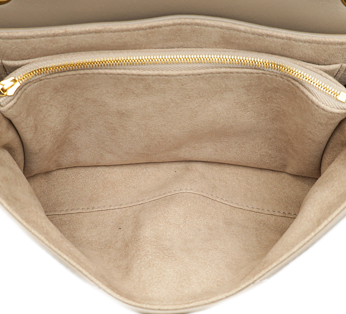 Louis Vuitton Taupe New Wave Flap Chain Bag – THE CLOSET