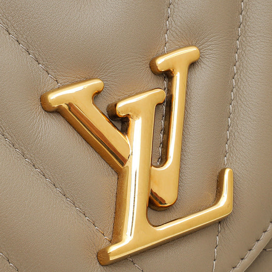 Louis Vuitton Taupe New Wave Flap Chain Bag