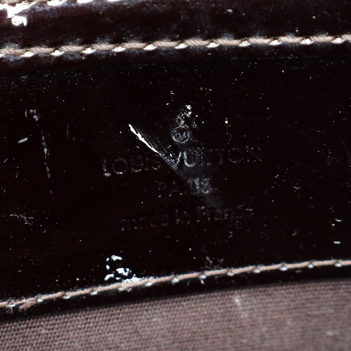 Louis Vuitton Amarante Monogram Vernis MM Bag
