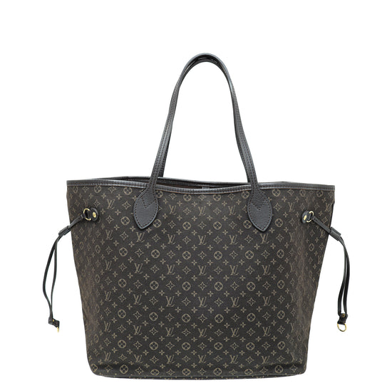 Louis Vuitton Chocolate Monogram Idylle Neverfull MM Bag – The Closet