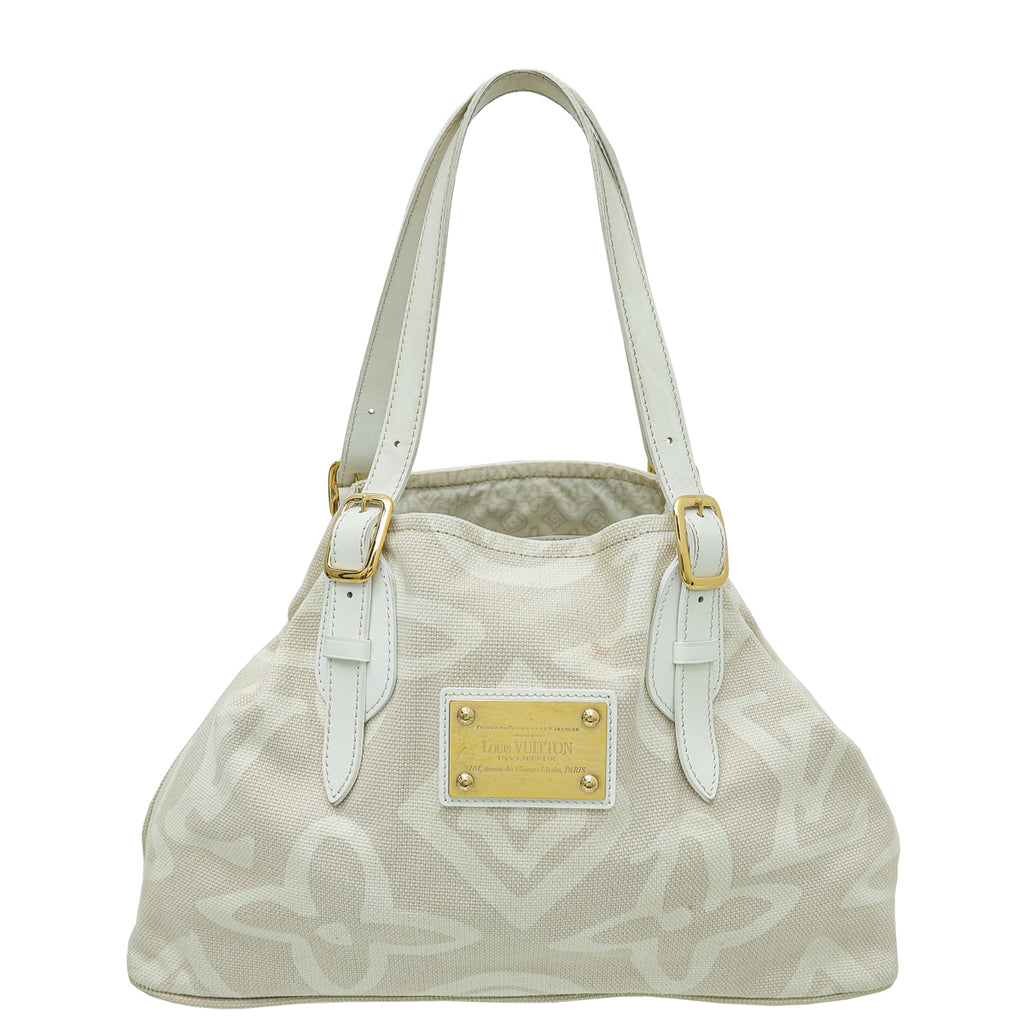 Louis Vuitton Beige Tahitienne Cabas Limited Edition PM Bag – Bag Addictions