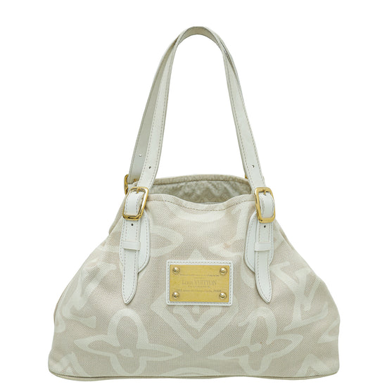 Louis Vuitton Limited Edition Beige Tahitienne Cabas Bag