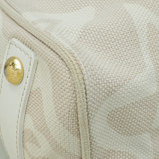 Louis Vuitton Cream Tahitienne Cabas PM Bag – The Closet