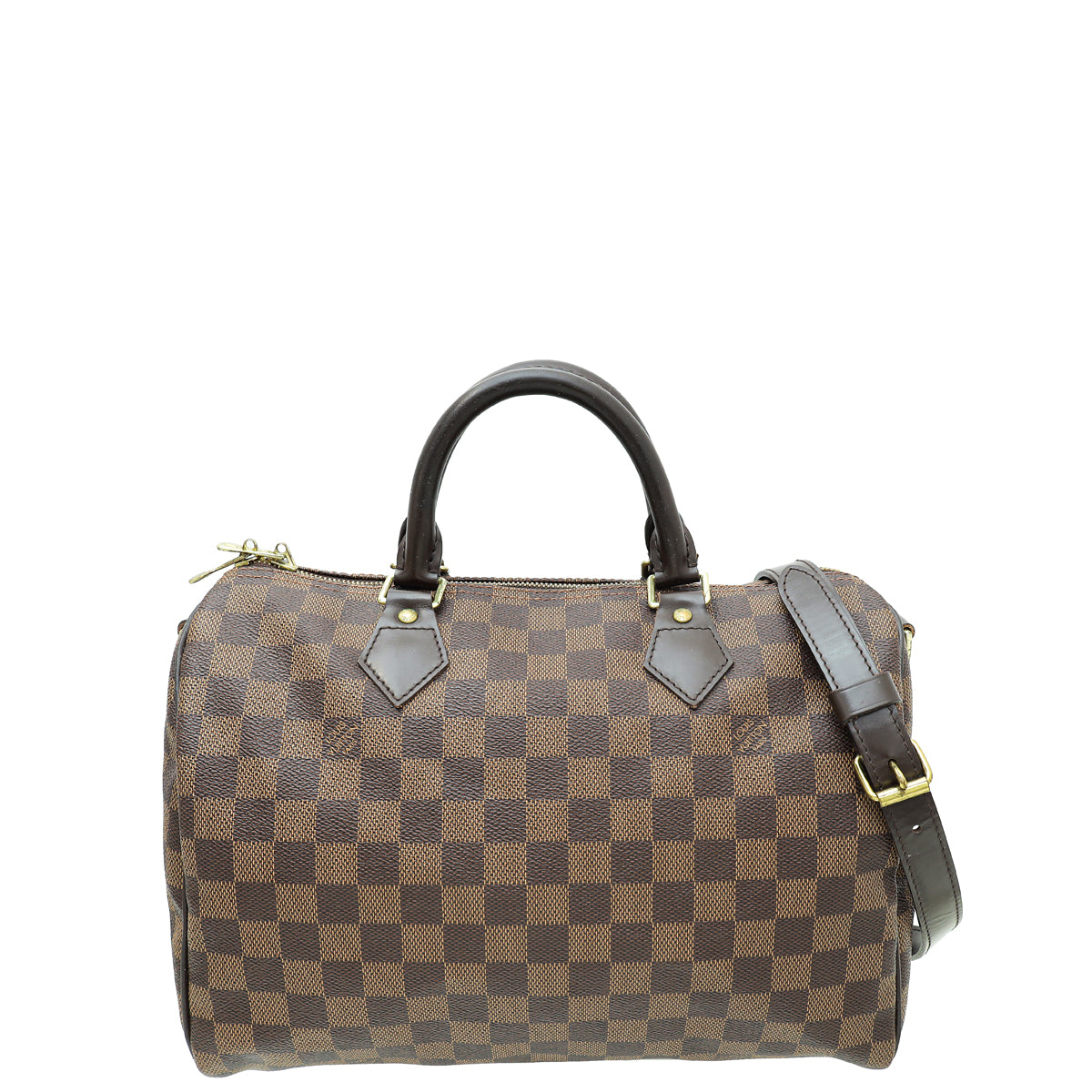 Louis Vuitton Damier Ebene Speedy Bandouliere 30 Bag-Louis Vuitton-THE CLOSET