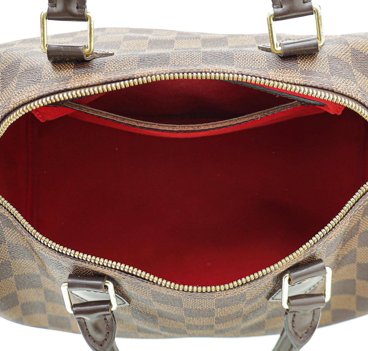 Louis Vuitton Damier Ebene Speedy Bandouliere 30 Bag