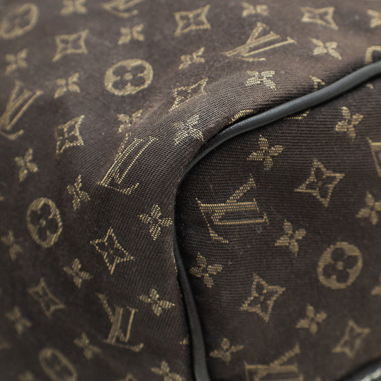 Louis Vuitton Brown Monogram Mini Lin Idylle Speedy 30 Bandouliere Bag