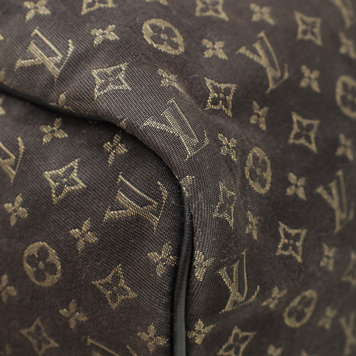 Louis Vuitton Brown Monogram Mini Lin Idylle Speedy 30 Bandouliere Bag –  The Closet