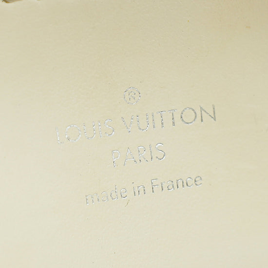 Louis Vuitton White Sevigne GM Bag