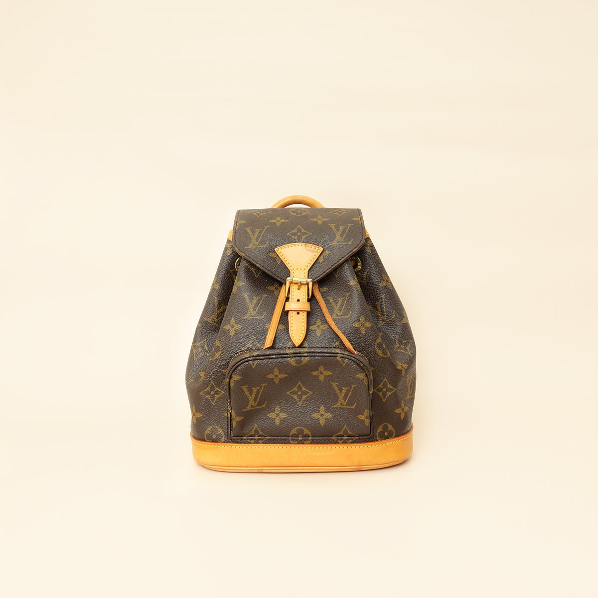 Louis Vuitton Brown Monogram Montsouris Backpack PM Bag-Louis Vuitton-THE CLOSET