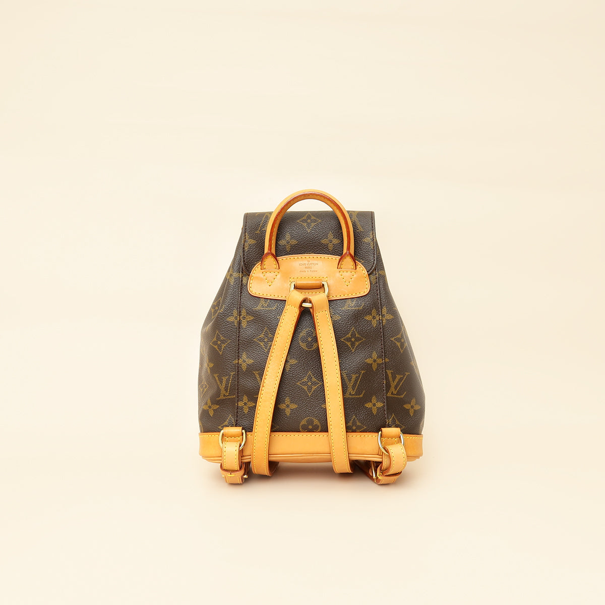 Louis Vuitton Brown Monogram Montsouris Backpack PM Bag-Louis Vuitton-THE CLOSET