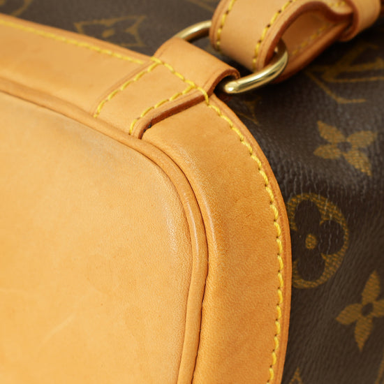 Louis Vuitton Brown Monogram Montsouris Backpack PM Bag-Louis Vuitton-THE CLOSET