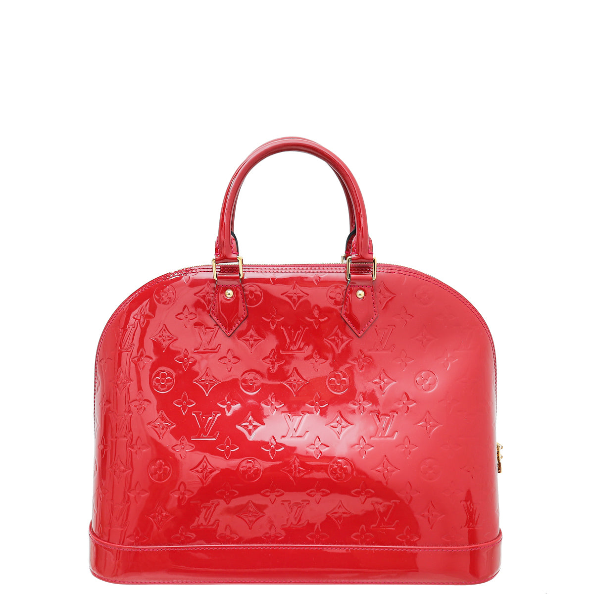 Louis Vuitton Indian Rose Monogram Vernis Alma GM Bag – The Closet