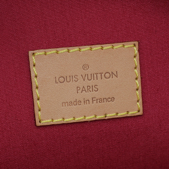 Louis Vuitton Indian Rose Monogram Vernis Alma GM Bag