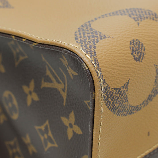 Louis Vuitton Giant Monogram Reverse Onthego MM Bag