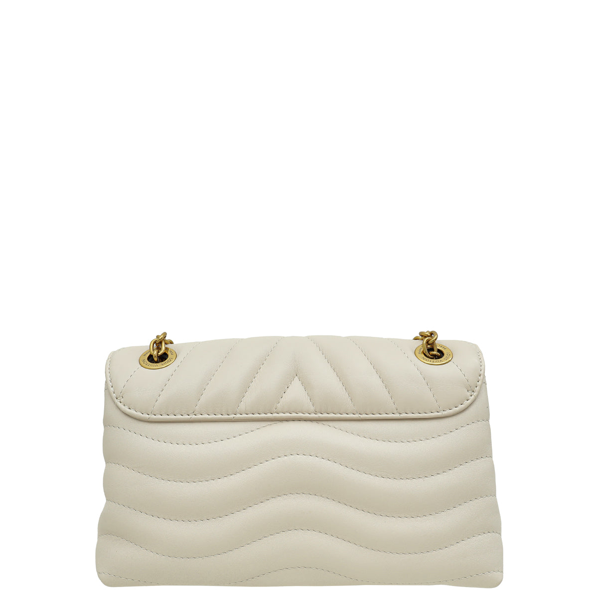 Louis Vuitton Ivory New Wave Flap Chain MM Bag-Louis Vuitton-THE CLOSET