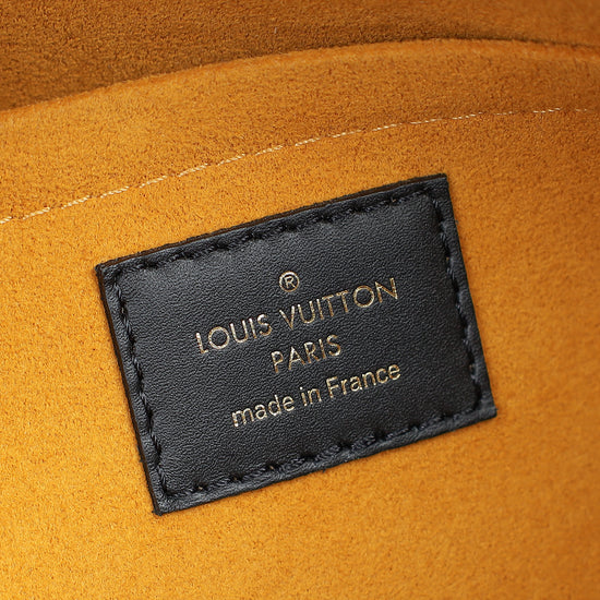 Louis Vuitton Black Monogram Tufting On My Side Bag