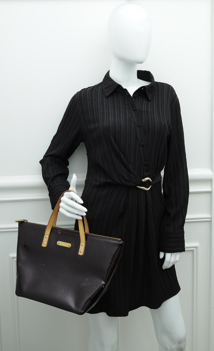 Louis Vuitton Monogram Vernis Bellevue PM (Amarante), Luxury, Bags