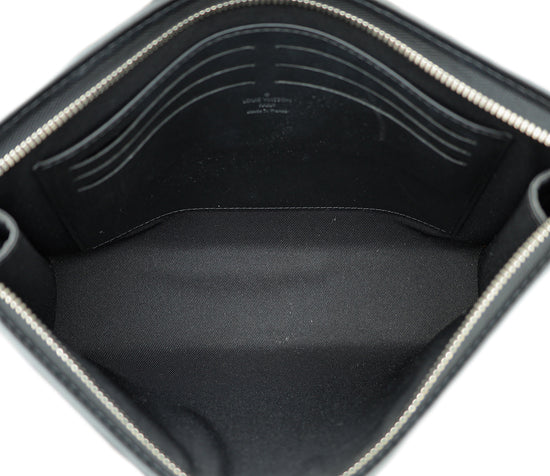 Load image into Gallery viewer, Louis Vuitton Damier Black Pochette Voyage MM Clutch
