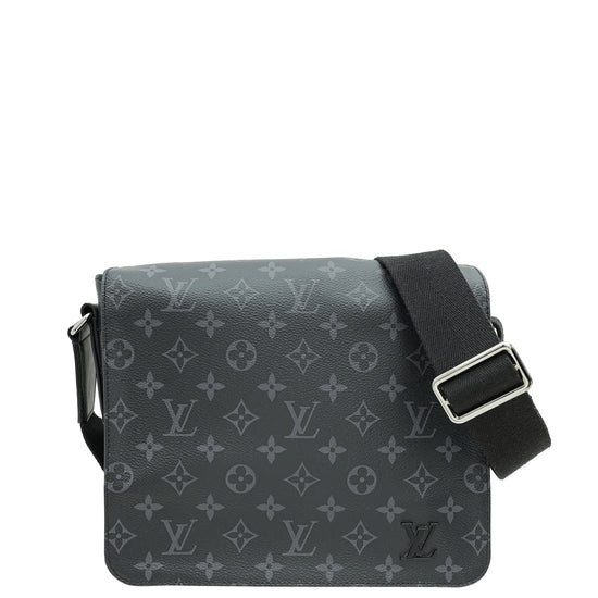 Louis Vuitton Monogram Eclipse District PM Messenger Bag