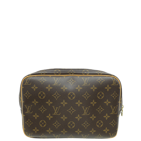 Louis Vuitton Brown Monogram Reporter PM Crossbody Bag