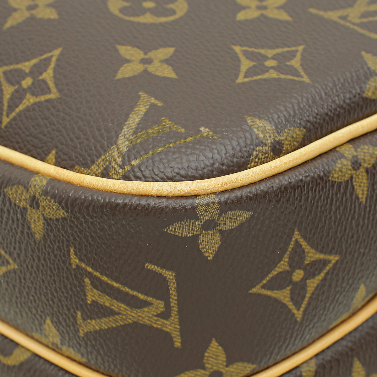 Louis Vuitton Brown Monogram Reporter PM Crossbody Bag