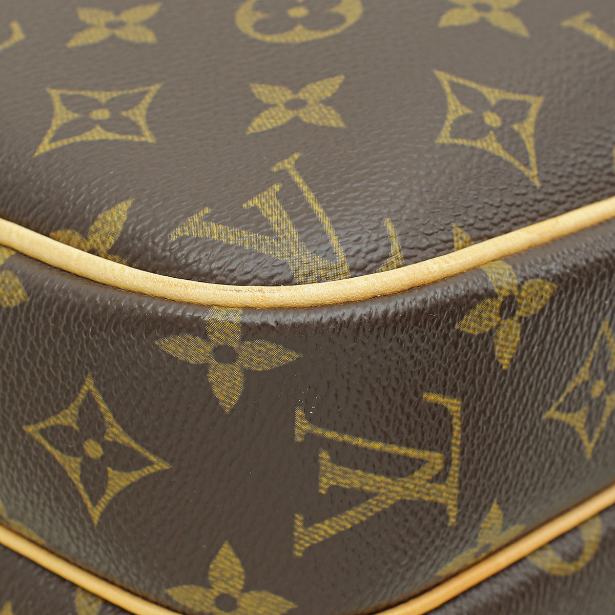 Louis Vuitton Brown Monogram Reporter PM Crossbody Bag